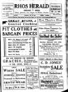 Rhos Herald Saturday 25 January 1930 Page 1