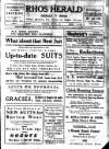 Rhos Herald Saturday 15 March 1930 Page 1