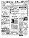 Rhos Herald Saturday 15 November 1947 Page 1