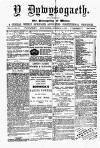 Y Llan Saturday 11 February 1871 Page 1