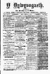 Y Llan Saturday 13 May 1871 Page 1