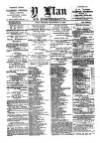 Y Llan Friday 14 November 1884 Page 1