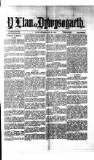 Y Llan Friday 21 May 1886 Page 1