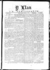Y Llan Friday 12 April 1889 Page 1