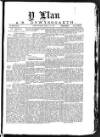 Y Llan Friday 26 April 1889 Page 1