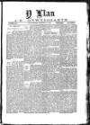 Y Llan Friday 19 July 1889 Page 1
