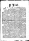 Y Llan Friday 20 December 1889 Page 1