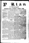 Y Llan Friday 13 March 1896 Page 1