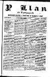 Y Llan Friday 10 July 1896 Page 1