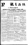 Y Llan Friday 26 March 1897 Page 1