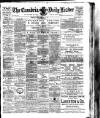 Cambria Daily Leader Monday 25 February 1884 Page 1