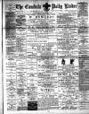 Cambria Daily Leader Monday 24 December 1888 Page 1