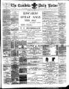 Cambria Daily Leader Friday 18 January 1889 Page 1