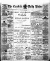 Cambria Daily Leader Friday 12 July 1889 Page 1
