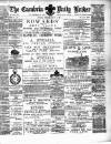 Cambria Daily Leader Thursday 08 August 1889 Page 1