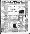 Cambria Daily Leader Saturday 18 January 1890 Page 1