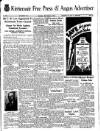 Kirriemuir Free Press and Angus Advertiser Thursday 15 February 1940 Page 1
