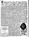 Kirriemuir Free Press and Angus Advertiser Thursday 09 January 1941 Page 1