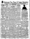 Kirriemuir Free Press and Angus Advertiser Thursday 15 January 1942 Page 1