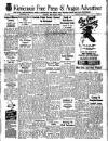 Kirriemuir Free Press and Angus Advertiser Thursday 22 January 1942 Page 1
