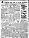 Kirriemuir Free Press and Angus Advertiser Thursday 05 February 1942 Page 1