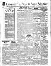 Kirriemuir Free Press and Angus Advertiser Thursday 12 February 1942 Page 1
