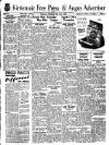 Kirriemuir Free Press and Angus Advertiser Thursday 19 April 1945 Page 1