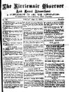 Kirriemuir Observer and General Advertiser Friday 16 May 1884 Page 1
