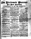 Kirriemuir Observer and General Advertiser Friday 13 June 1884 Page 1