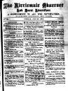 Kirriemuir Observer and General Advertiser Friday 20 June 1884 Page 1