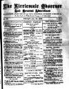 Kirriemuir Observer and General Advertiser Friday 25 July 1884 Page 1
