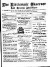 Kirriemuir Observer and General Advertiser Friday 17 October 1884 Page 1