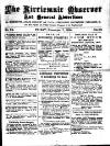 Kirriemuir Observer and General Advertiser Friday 07 November 1884 Page 1