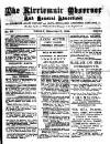 Kirriemuir Observer and General Advertiser Friday 05 December 1884 Page 1