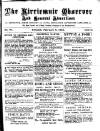 Kirriemuir Observer and General Advertiser Friday 06 February 1885 Page 1