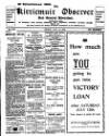 Kirriemuir Observer and General Advertiser Friday 11 July 1919 Page 1