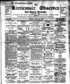 Kirriemuir Observer and General Advertiser Friday 24 June 1921 Page 1