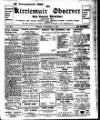 Kirriemuir Observer and General Advertiser Friday 02 December 1921 Page 1