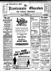 Kirriemuir Observer and General Advertiser Thursday 04 November 1943 Page 1