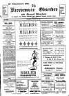 Kirriemuir Observer and General Advertiser Thursday 15 August 1946 Page 1
