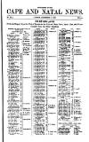 Cape and Natal News Thursday 01 December 1859 Page 17