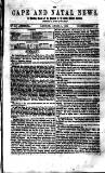 Cape and Natal News Monday 01 April 1861 Page 1