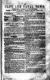 Cape and Natal News Sunday 01 December 1861 Page 1