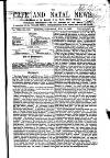 Cape and Natal News Saturday 24 November 1866 Page 1