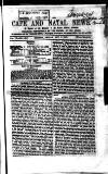 Cape and Natal News Friday 01 November 1867 Page 1
