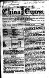 London and China Express Saturday 10 December 1859 Page 1
