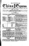 London and China Express Thursday 26 January 1860 Page 1