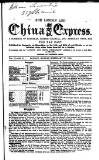 London and China Express Monday 27 February 1860 Page 1
