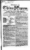 London and China Express Monday 26 November 1860 Page 1