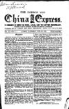 London and China Express Saturday 26 October 1861 Page 1